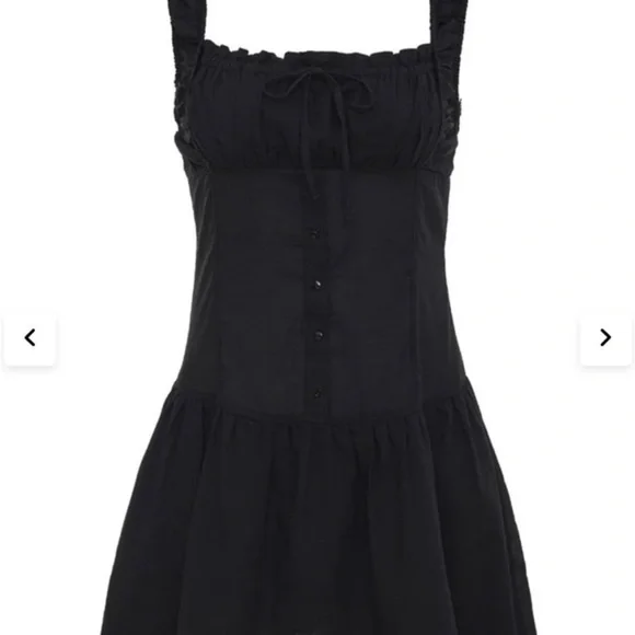 Frankies bikinis Christa ruffle mini dress - Picture 3 of 3